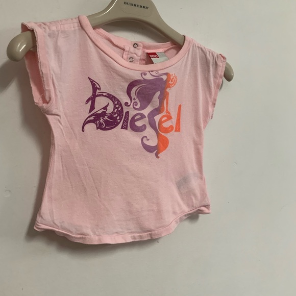 Diesel Baby soft cotton logo tee - Picture 2 of 6